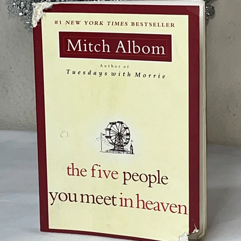 The Five People You Meet In Heaven by Mitch Albom New York Times Bestseller VTG